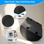 Adjustable Foot Rest Under Desk Footrest Wide Leg Rest 3 Height Positions with Detachable Foam Cushion for Desk Office Gaming Chairs - Image 3