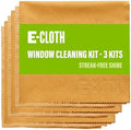 E-Cloth Window and Glass Cleaner Kit, Just Add Water - 3 Kits by E-Cloth