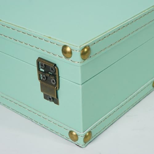 DreamsEden Wooden Decorative Storage Box, Home Shelf Decor in Serene Green - Image 5