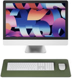 Jotsome Leather Desk Pad Mat, Non-Slip Desk Blotter Pad (Green, 24" X 14") - Image 3