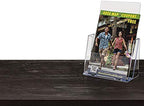 Marketing Holders 12 Pack Brochure Holder for 6" Bifolds Clear Acrylic Countertop Literature Organizer Space Saving Slant Back Booklet Dispenser for Trade Shows Expos and Conventions - Image 4