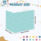 gisgfim 36 Pack Privacy Shields for Student Colorful Motivational Desk Dividers Durable Privacy Folders Testing Divider Shield Study Board Panel Partition for Classroom Teacher Back to School Supplies - Image 2