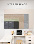 Fluxynara 35.4" x 23.6" Bulletin Board, Pine Green - Image 5