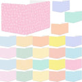 gisgfim 24 Pack Privacy Shields for Student in 12 Pastel Colors Desk Dividers Durable Privacy Folders Testing Dividers Shield Study Boards Panel Partition for Classroom Teacher Back to School Supplies by gisgfim