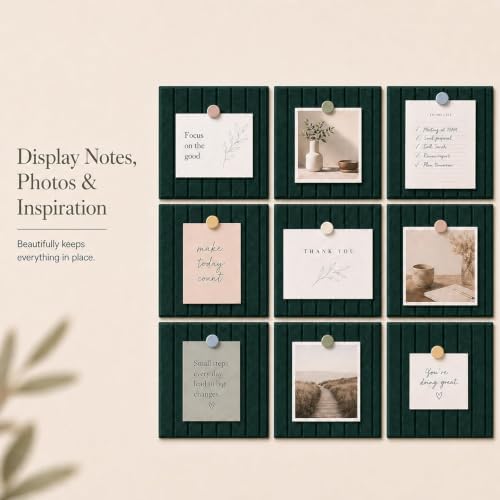 Stripe Felt Bulletin Board Tiles, Cork Board Alternative 48 x 36 in - Image 5