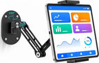 iPad Wall Mount Holder, Heavy Duty Aluminum Tablet Wall Mount, Full Motion by NINEFATICS