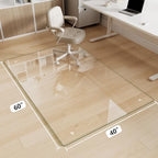 Glass Chair Mat 40" x 60" Tempered Glass Office Chair Mat - Image 4