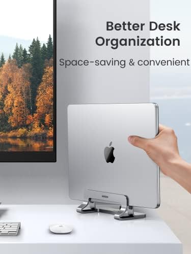 UGREEN Vertical Laptop Stand Bundle with Tablet Stand Holder - Image 3