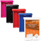 SOURCE ONE Outdoor Real Estate Style Brochure Holder Color Variety White, Black, Red , Pink & Blue Available - Image 5