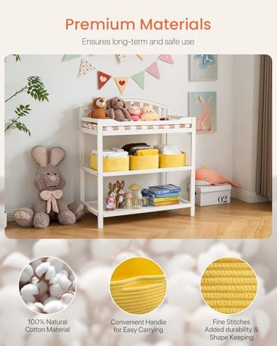 KALLAX Small Woven Storage Basket for Organizing, 13.5x9.5x5 inches, 3 Pack - Image 4