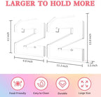 13.8" Acrylic Number Charcuterie Tray, Fillable Charcuterie Box (Number 2) - Image 2
