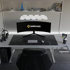 Gamer Boss - Gaming Mouse Pad - 60 x 30 Inches - 4mm Thick with Stitched Edges, Non-Slip Rubber Base, Premium Cloth Mousepad, Desk Mat for Laptop, Keyboard, Computer & PC (Giga, Topographic) - Image 3