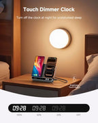 Dual Phone Foldable Wireless Charging Station for iPhone, Galaxy, Pixel - Image 3