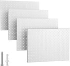 EVERHANGER Metal Pegboard Panels, Heavy Duty Pegboard Wall Organizer by ToolStorageOrganizer
