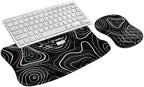 Ergonomic Keyboard Stand, Wrist Rest & Mouse Pad, Memory Foam Wrist Support by Unknown