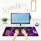 ToLuLu Extended Mouse Pad, Memory Foam Ergonomic Wrist Rest Support Set - Image 4