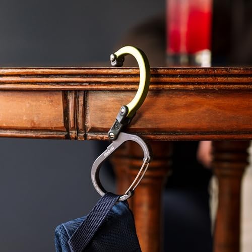 GEAR AID HEROCLIP Small Carabiner Gear Clip with 360° Swivel Hook - Image 6