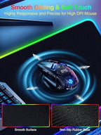 Wireless Charging Mouse Pad Gaming, 31.5"x11.8" Large Desk Mat, Waterproof - Image 6