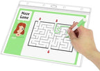 Beebel 10 Pack Job Ticket Holders 8 1/2" x 11" Waterproof Zip Page Protectors Heavy Duty Dry Erase Document Storage Shop Ticket Holders (Clear-Horizontal) - Image 3