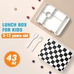 5PCS Corduroy Backpack for Girls with Bento Box & Water Bottle - Image 4