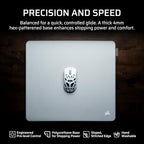 Corsair MM PRO Control Cloth Large Gaming Mouse Pad – Gray - Image 2