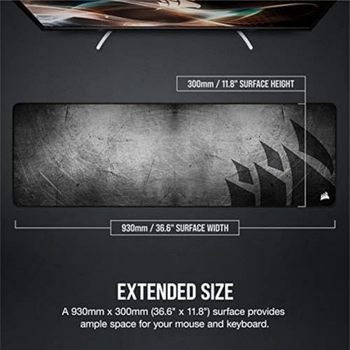 Corsair MM300 PRO Premium Spill-Proof Cloth Gaming Mouse Pad – Extended - Multicolor - Image 5