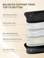 Ergonomic Mouse Pad with Wrist Rest & Keyboard Wrist Rest, Memory Foam - Image 5