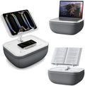 elitehood Adjustable iPad Pillow Stand for Lap, Soft Cushion Lap Beanbag by Builtyourelitelive