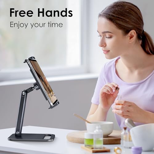 CreaDream Tablet Stand, Heavy Aluminum iPad Stand for Desk - Image 6