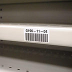 Brady PTL-17-423 TLS 2200 and TLS PC Link 0.5" Height, 1" Width, B-423 Polyester, White Color Thermal Transfer Portable Printer BradyBondz Label (500 Per Roll) - Image 2