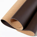 Double-Sided Desk Mat Pad, Eco Cork Writing Protector Pad, Large Leather Mouse Mat, Waterproof Desk Blotter for Office Home(Brown,90x43cm) by Unknown