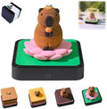3D Calendar 2027, Desk Time Piece Calendar 2027,Tear-Away 3D Paper Art Notepad w LED Lights,Creative 3D Memo Artsy Pad Calendars, DIY Paper Carving Gift (Capybara) by Ksgolif