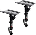 Tlingt Clamp-on Desktop Speaker Stand Pair, Height & Tilt Adjusts by Tlingt+Support