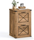 VASAGLE File Cabinet with 2 File Drawers, Printer Stand, Fit A4 Letter Size by VASAGLEbySONGMICSHOME