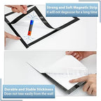 11"x 17" Self Adhesive Sign Holder, Double Sided Window Display Frame with Clear PVC and Strong Magnetic for Office/Home/Store/Door/Glass/Wall (Black, 20Pack) - Image 4
