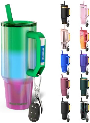 Frost Buddy Thicc Buddy 40oz Tumbler - Spill-Proof Flip Lid (Prism Pop) by FrostBuddy