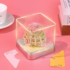 3D Memo Pad, 3D Calendar 2027, Time Piece Calendar, Tear-Off Calendars 2027, 3D Paper Carving Art Memo Pad, Art Carving Sticky Notes for Office Home Gifts Ornaments (Castle in the air) - Image 3