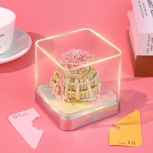 3D Memo Pad, 3D Calendar 2027, Time Piece Calendar, Tear-Off Calendars 2027, 3D Paper Carving Art Memo Pad, Art Carving Sticky Notes for Office Home Gifts Ornaments (Castle in the air) - Image 3