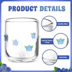 SiliFine 2 PCS Blueberry Icon Juice Glasses - Image 5