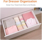 12 Pack 4" High Drawer Dividers for Clothes, 10.2"-16.5" Expandable - Image 5