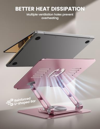 Lamicall Adjustable Laptop Stand for Desk Projector Mounts for 10-17.3'' - Image 6