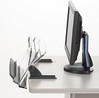 3M DH630 In-Line Document Holder, 14"x5-1/2"x9-1/2", Clear/Black - Image 2