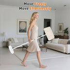 Book Stand for Reading, Floor Standing Book Holder with Page Clips, 19"–51" Height Adjustable, Sturdy Podium Stand for Reading, Bible, Laptop, Cookbooks, or Projector - Image 3