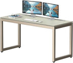 SHW 55-Inch Commercial-Grade Office Computer Desk, Maple by SHW