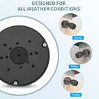 Junction Box Mount Compatible with Ubiquiti Camera Metal Junction Box Accessories for Unifi Dome Turret Bullet Cameras (G3,G4,G5, G6, AI,Pro) - Image 3