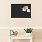 PinPix 27x18 inch Cork Bulletin Board. This Decorative Framed Pin Board Comes with Diamond Pattern in Black Design and Satin Black. Ideal for Home, Office Decor or School (PinPix-120) - Image 3