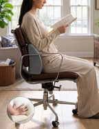 Lumbar Support Pillow Memory Foam Pillow Back Cushion - Image 3