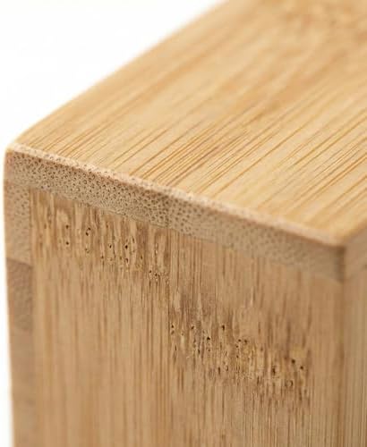 Bamboo Drawer Organizer with Removable Dividers, Fits Kitchens, Bathrooms, Desk, Utensil, Makeup (Natural, S) - Image 6