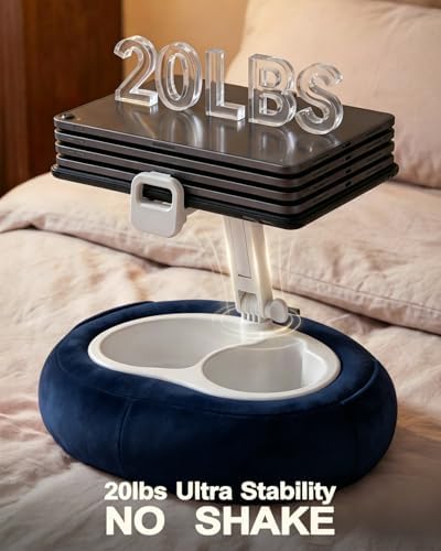 Miledi Tablet Pillow Stand for Bed with 360° Rotating Holder, Blue - Image 6
