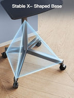 PERLESMITH Rolling TV Stand on Wheels for 23-65 Inch TVs,Tilt Mobile TV Cart Holds up to 99 lbs with Adjustable Height Shelf, Outdoor TV Stand for Bedroom Max VESA 400x400mm PSTVMC04 (Pack of 2) - Image 5